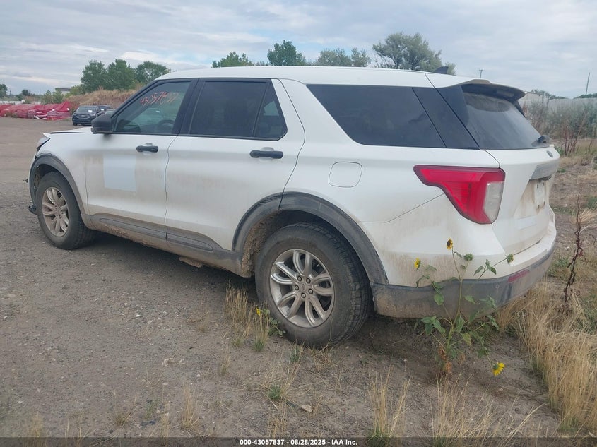 2021 Ford Explorer white other gasoline 1FMSK8BB1MGB21306 photo #4