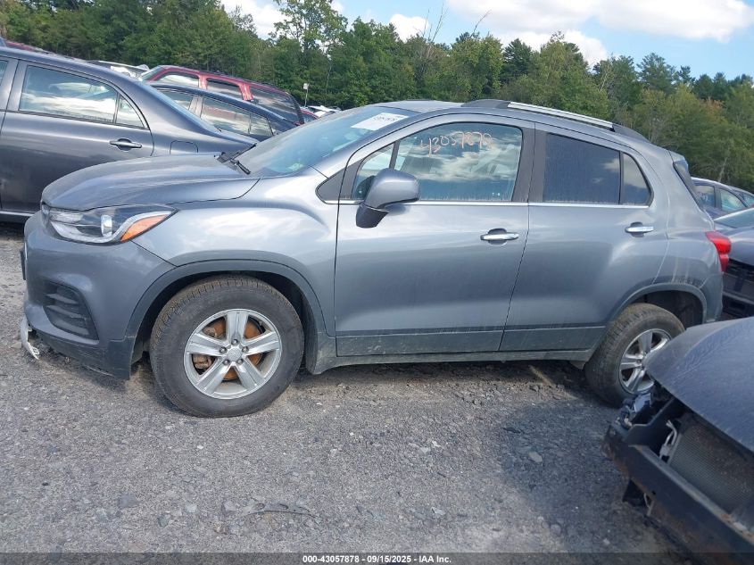 2020 Chevrolet Trax Awd Lt VIN: 3GNCJPSB2LL158243 Lot: 43057878