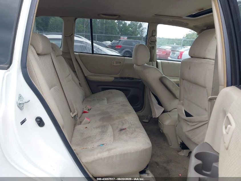 2007 Toyota Highlander V6 VIN: JTEHP21A170229228 Lot: 43057917