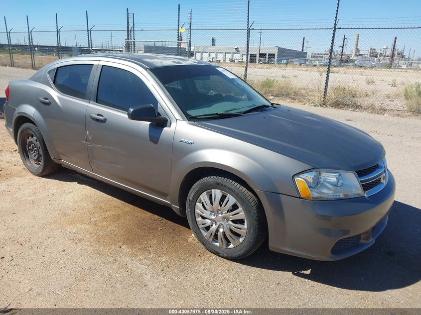 2013 DODGE AVENGER SE - 1C3CDZAB2DN591936