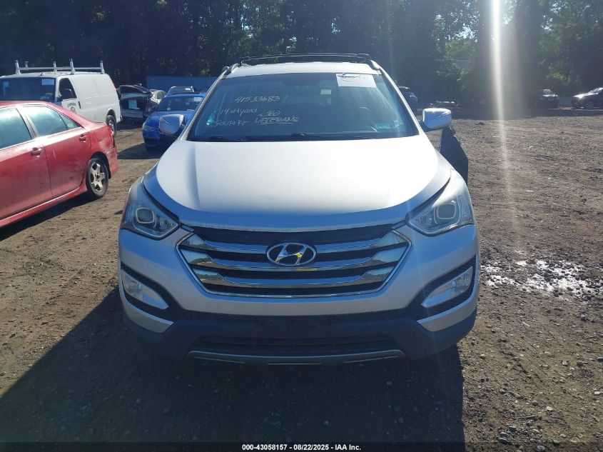 2014 Hyundai Santa Fe Sport 2.4L VIN: 5XYZUDLB4EG205418 Lot: 43058157