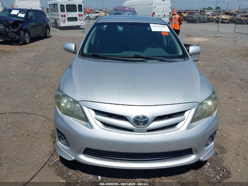 2011 Toyota Corolla S VIN: 2T1BU4EE3BC607799 Lot: 43058169