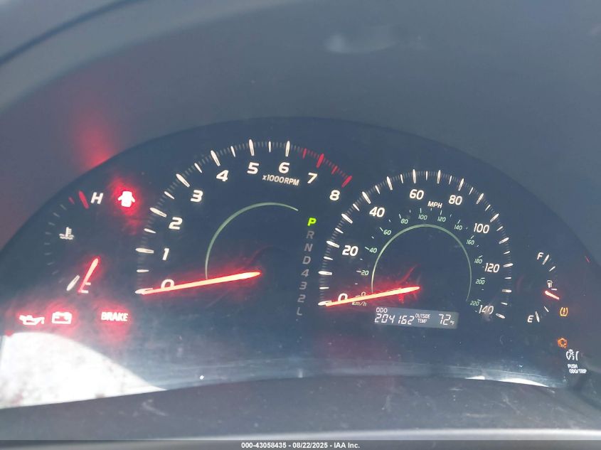 2008 Toyota Camry Le VIN: 4T1BE46K18U778320 Lot: 43058435