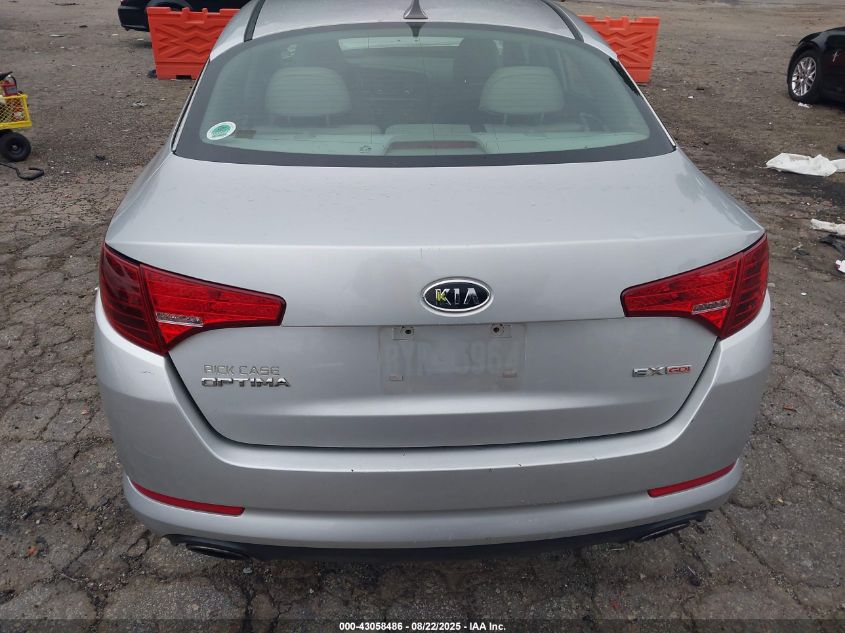 2012 Kia Optima Ex VIN: 5XXGN4A73CG016845 Lot: 43058486