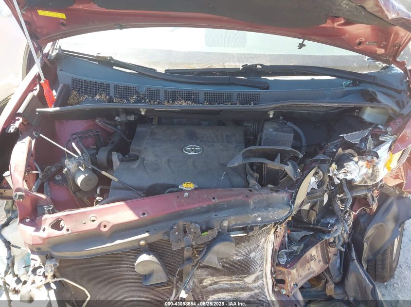 2011 Toyota Sienna Xle V6 VIN: 5TDYK3DCXBS043747 Lot: 43058654