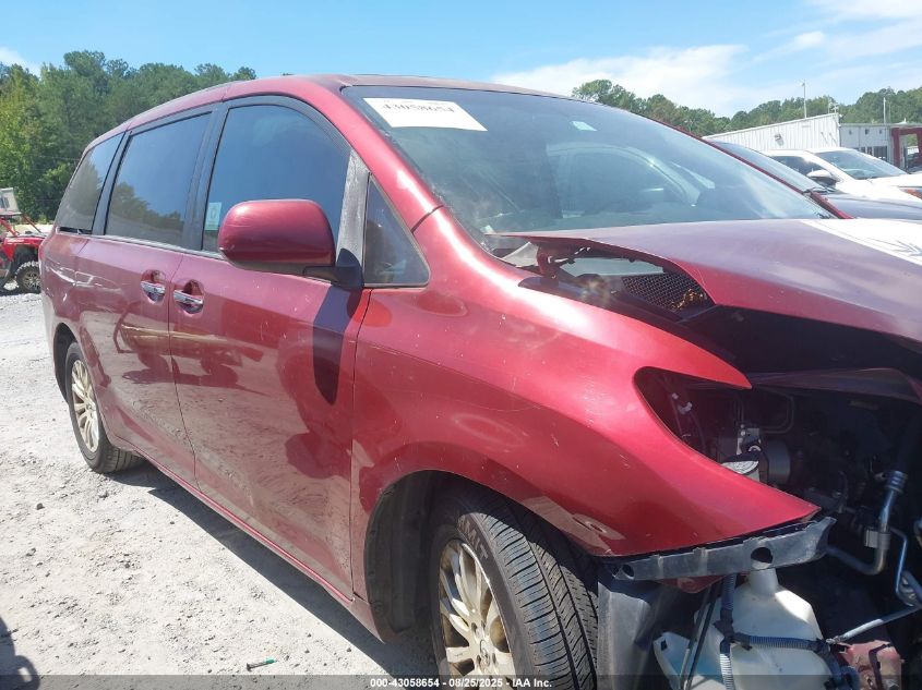 2011 Toyota Sienna Xle V6 VIN: 5TDYK3DCXBS043747 Lot: 43058654
