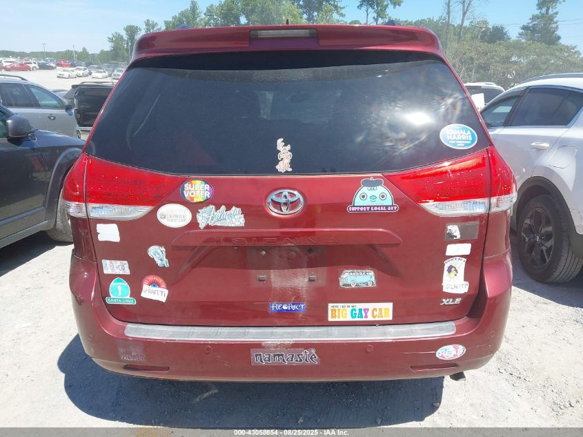 2011 Toyota Sienna Xle V6 VIN: 5TDYK3DCXBS043747 Lot: 43058654