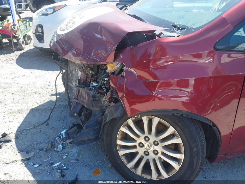 2011 Toyota Sienna Xle V6 VIN: 5TDYK3DCXBS043747 Lot: 43058654