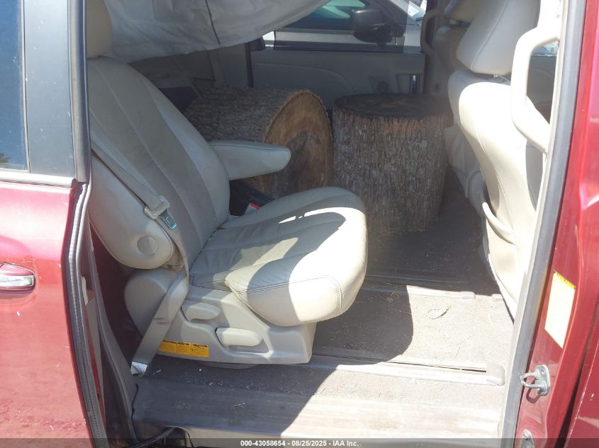 2011 Toyota Sienna Xle V6 VIN: 5TDYK3DCXBS043747 Lot: 43058654