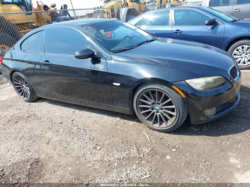 2009 BMW 328I black coupe gasoline WBAWB33579P138231 photo #1