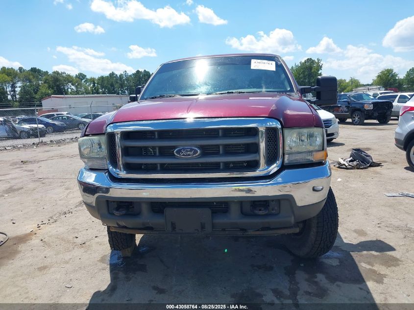 2004 Ford F-250 Xl/Xlt VIN: 1FTNF21P14EA42164 Lot: 43058764
