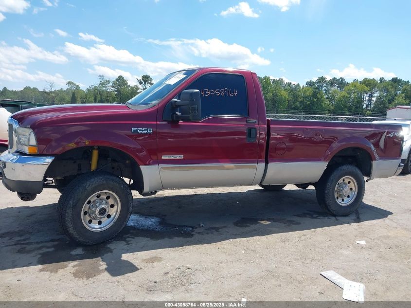 2004 Ford F-250 Xl/Xlt VIN: 1FTNF21P14EA42164 Lot: 43058764