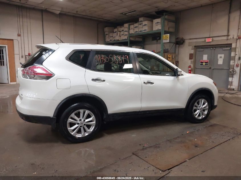 2015 Nissan Rogue S VIN: 5N1AT2MV0FC766004 Lot: 43058849