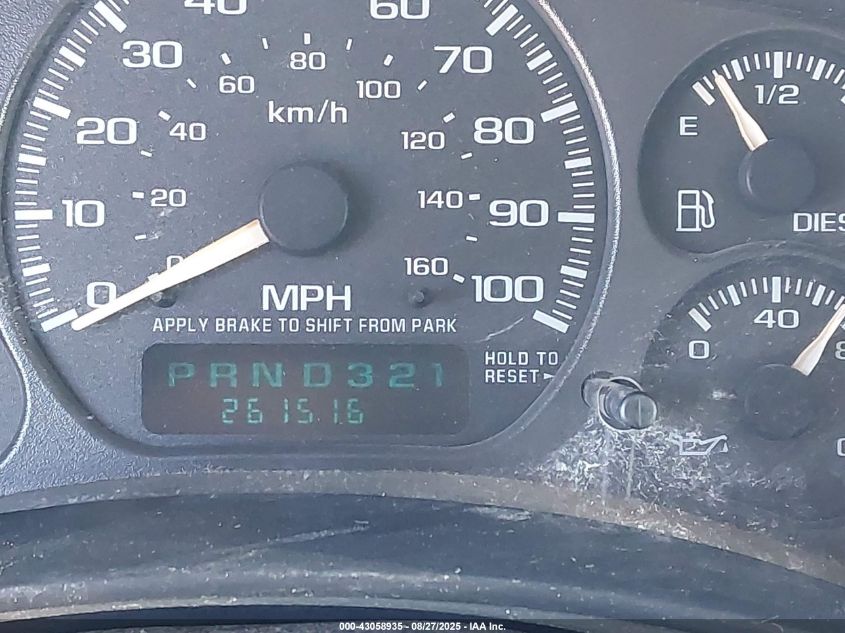 2002 Chevrolet Silverado 2500Hd Lt VIN: 1GCHK231X2F195974 Lot: 43058935