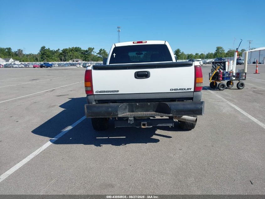 2002 Chevrolet Silverado 2500Hd Lt VIN: 1GCHK231X2F195974 Lot: 43058935