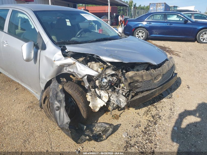 2010 Toyota Corolla Le VIN: 1NXBU4EEXAZ208000 Lot: 43059117