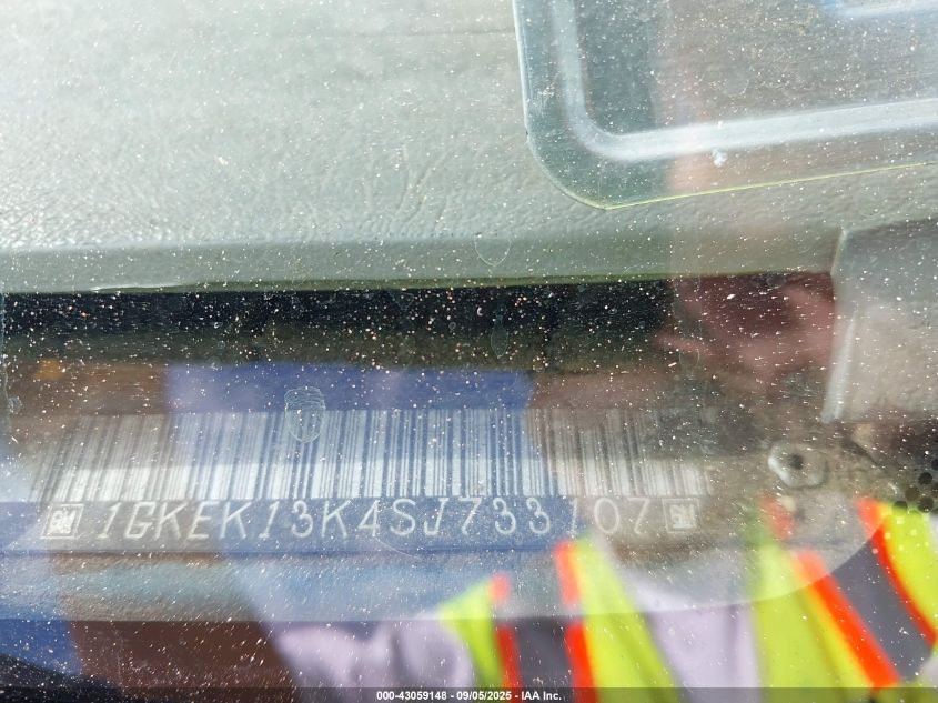 1995 GMC Yukon VIN: 1GKEK13K4SJ733107 Lot: 43059148