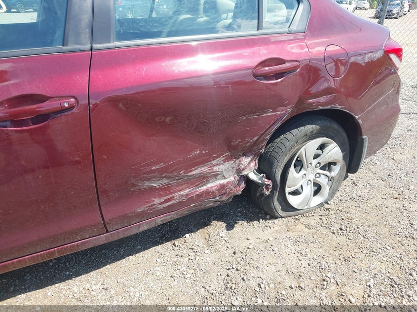 2014 Honda Civic Lx VIN: 19XFB2F56EE003597 Lot: 43059278