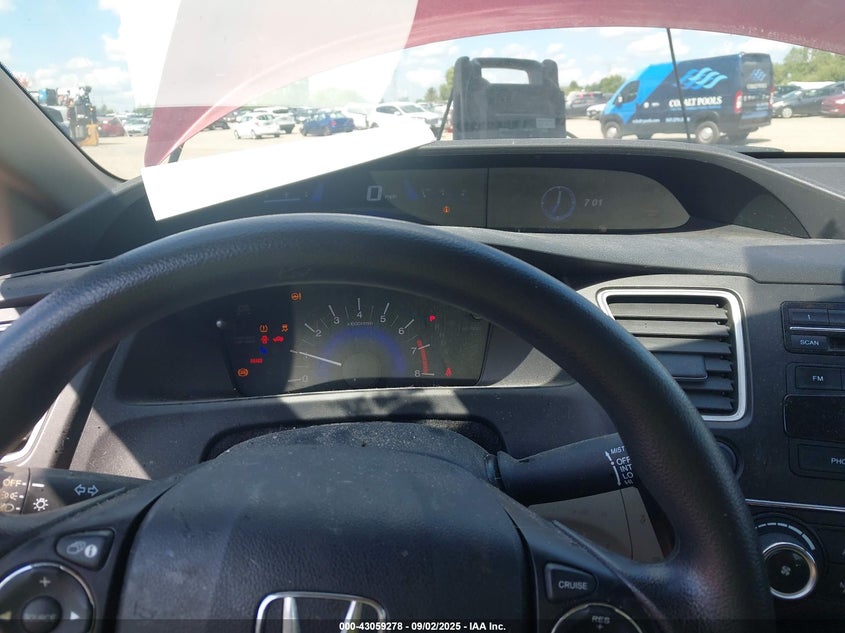 2014 Honda Civic Lx VIN: 19XFB2F56EE003597 Lot: 43059278