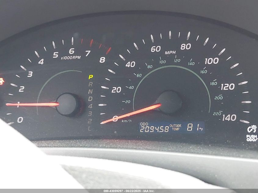 2007 Toyota Camry Le VIN: 4T1BE46K27U131049 Lot: 43059297