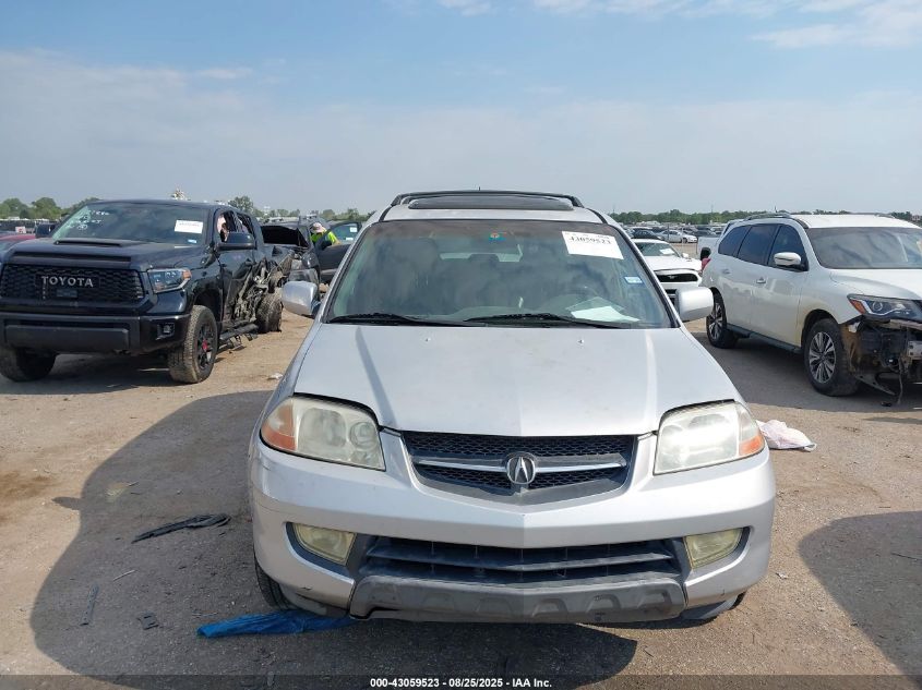 2003 Acura Mdx VIN: 2HNYD18273H539745 Lot: 43059523