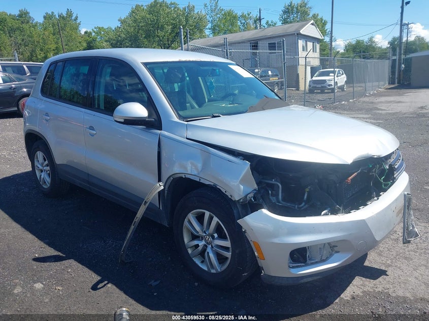 WVGAV7AX0CW560866 2012 Volkswagen Tiguan Le auction photo 1