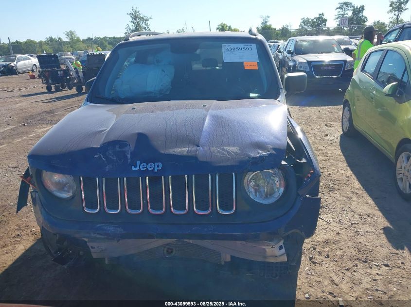 2018 Jeep Renegade Sport 4X4 VIN: ZACCJBABXJPJ17860 Lot: 43059593