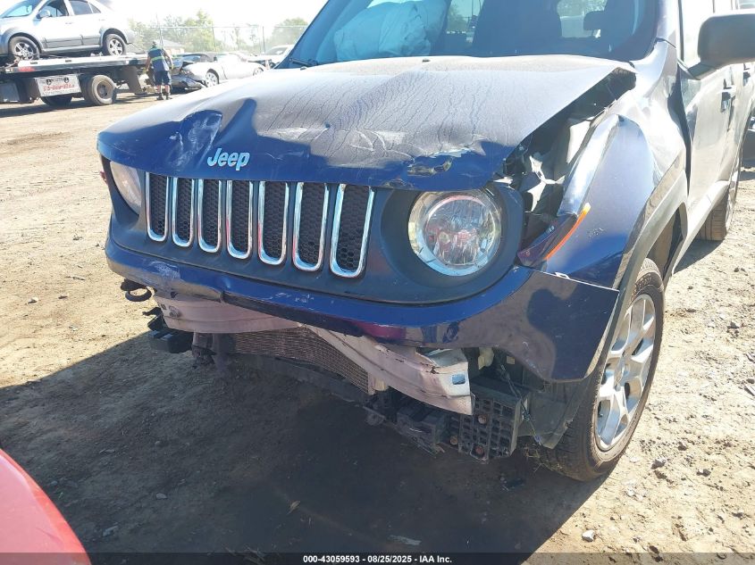 2018 Jeep Renegade Sport 4X4 VIN: ZACCJBABXJPJ17860 Lot: 43059593