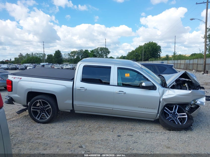 2017 Chevrolet Silverado 1500 1Lt VIN: 3GCUKREC0HG510634 Lot: 43059709