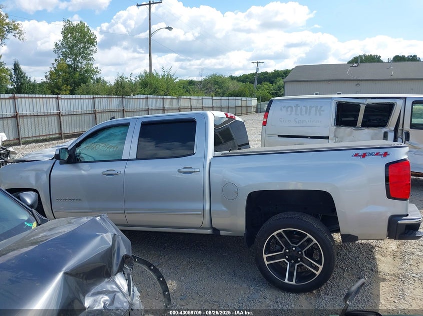 2017 Chevrolet Silverado 1500 1Lt VIN: 3GCUKREC0HG510634 Lot: 43059709