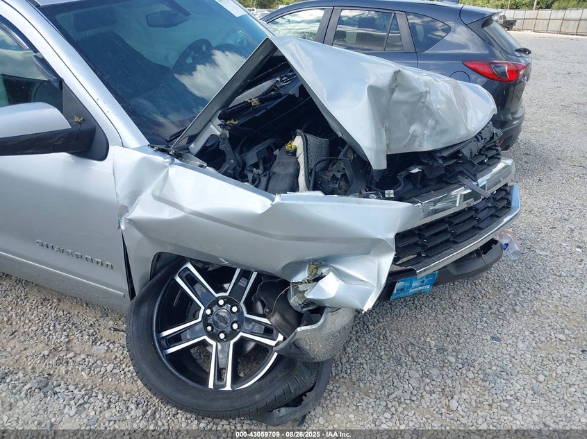 2017 Chevrolet Silverado 1500 1Lt VIN: 3GCUKREC0HG510634 Lot: 43059709