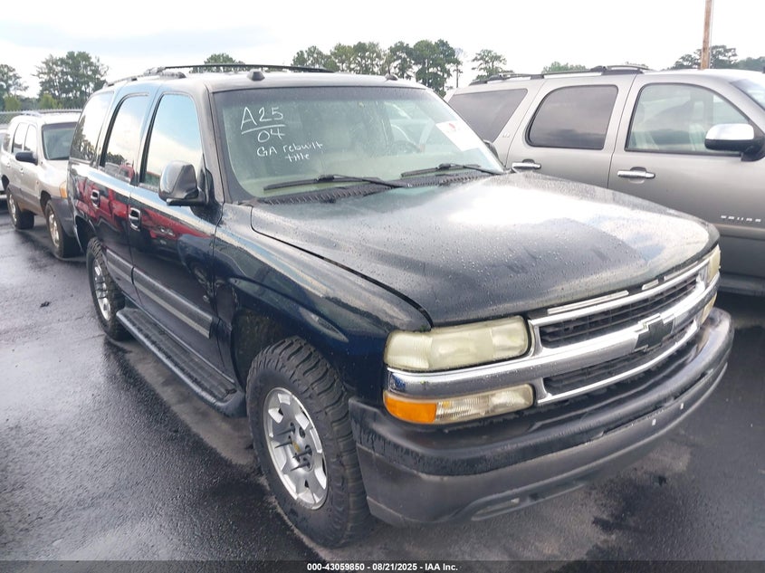 1GNEC13Z44R291611 2004 Chevrolet Tahoe Lt auction photo 1