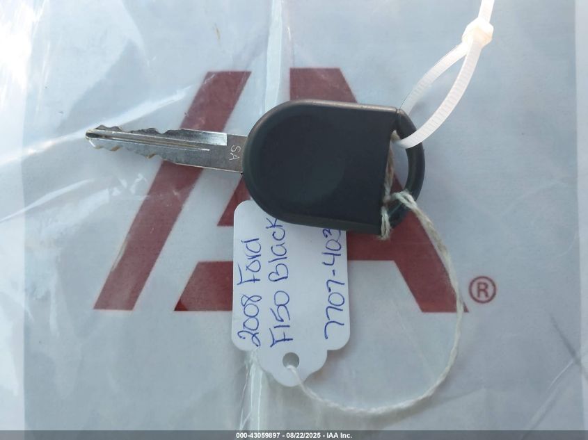 2008 Ford F150 Fx4/Lariat/Xl/Xlt VIN: 1FTPX14VX8FB67707 Lot: 43059897