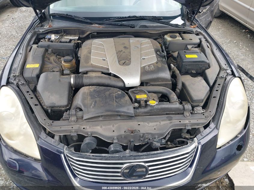 2007 Lexus Sc 430 VIN: JTHFN45YX79014302 Lot: 43059925