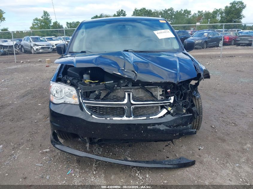 2018 Dodge Grand Caravan Se VIN: 2C4RDGBG8JR146071 Lot: 43059994