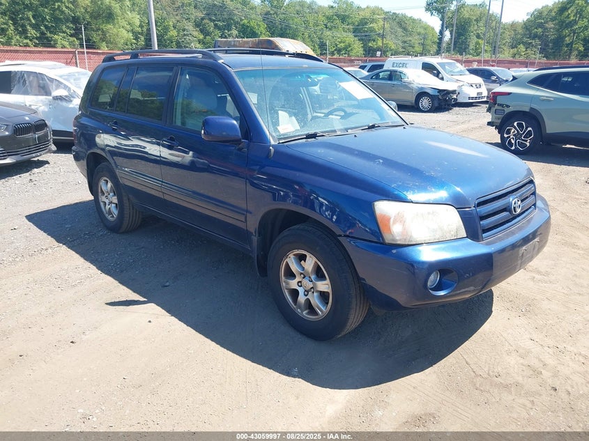 JTEEP21A840025685 2004 Toyota Highlander V6 auction photo 1
