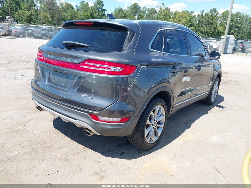 VIN 5LMCJ2D93JUL03758 2018 LINCOLN MKC SELECT