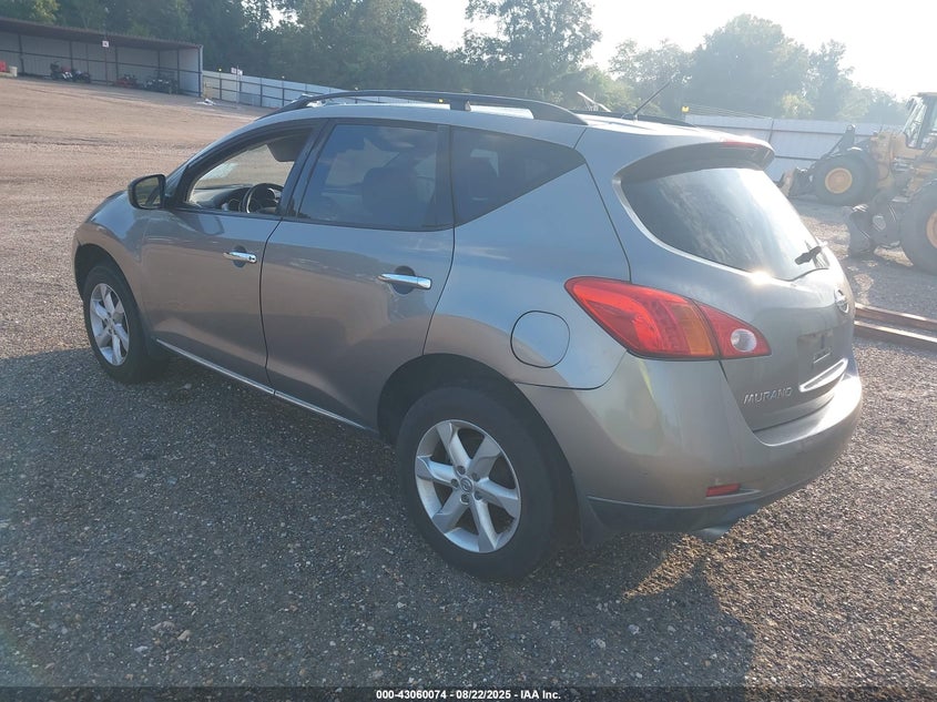 JN8AZ18W79W151778 2009 NISSAN MURANO photo no. 3