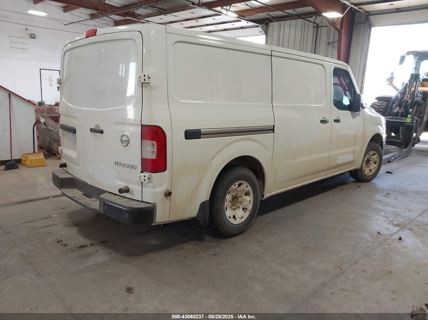 Vin: 1n6bf0ky6jn814827, lot: 43554451, nissan nv cargo nv2500 hd sv v6 20184