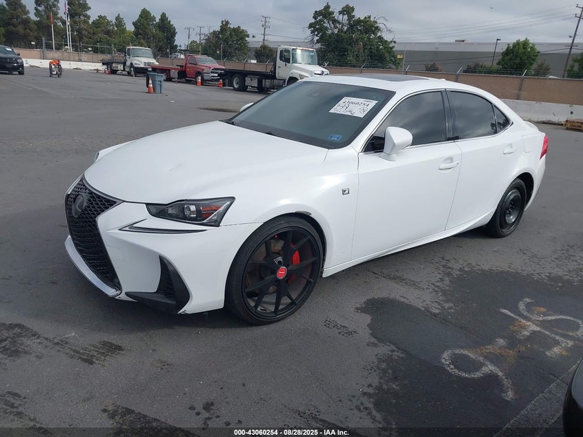 Vin: jthba1d22g5017384, lot: 43554468, lexus is 200t 20162