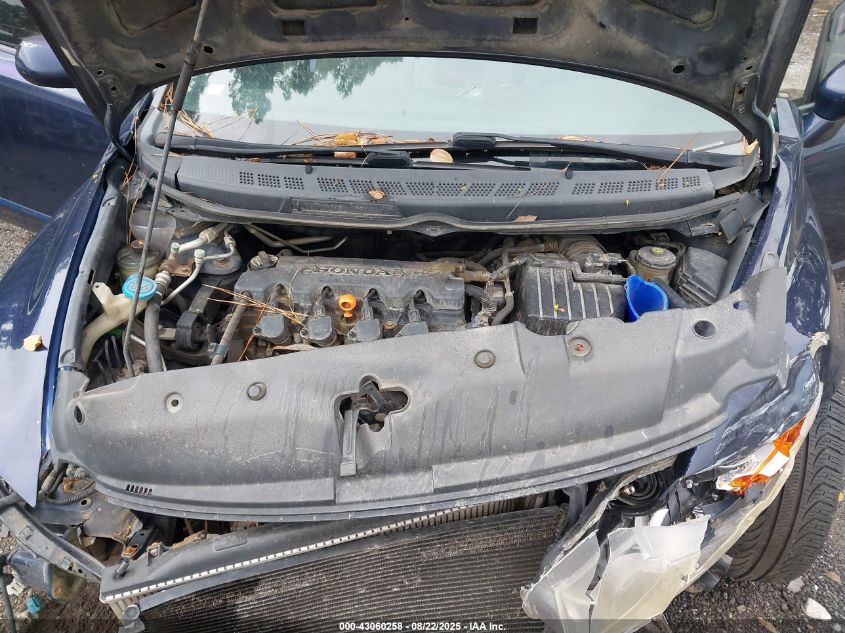 2008 Honda Civic Lx VIN: 2HGFA16518H512116 Lot: 43060258