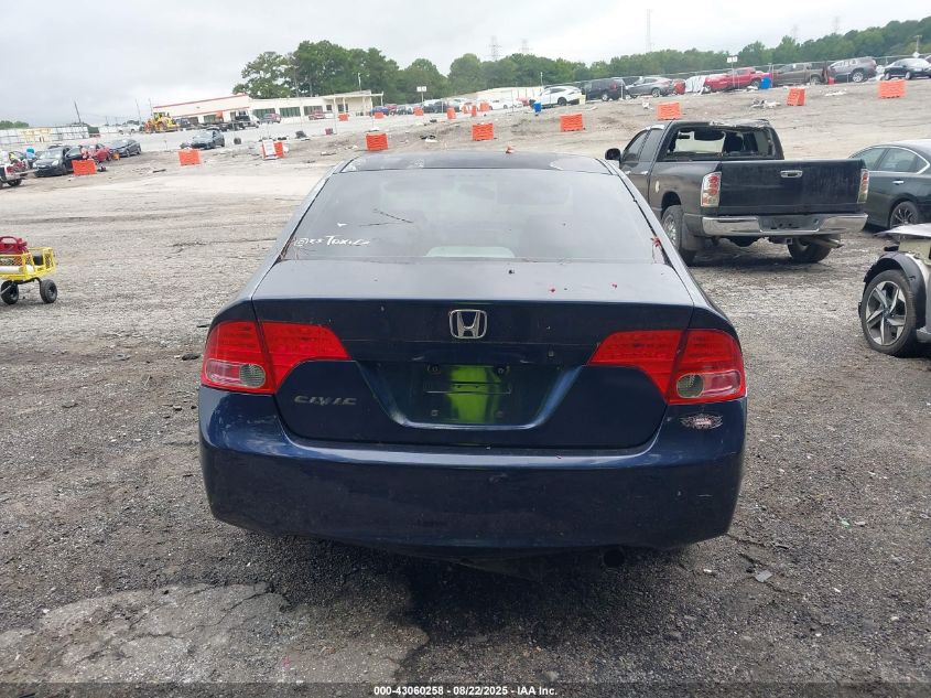 2008 Honda Civic Lx VIN: 2HGFA16518H512116 Lot: 43060258