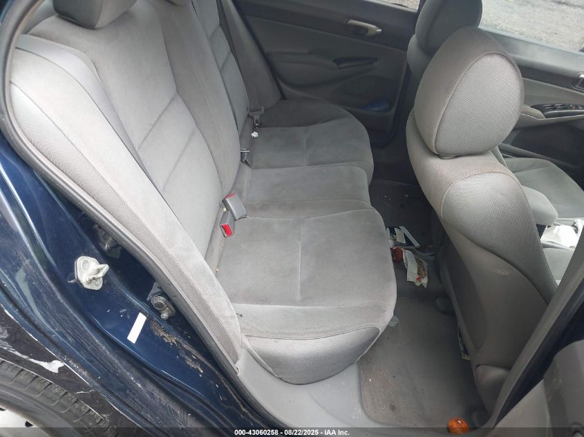 2008 Honda Civic Lx VIN: 2HGFA16518H512116 Lot: 43060258