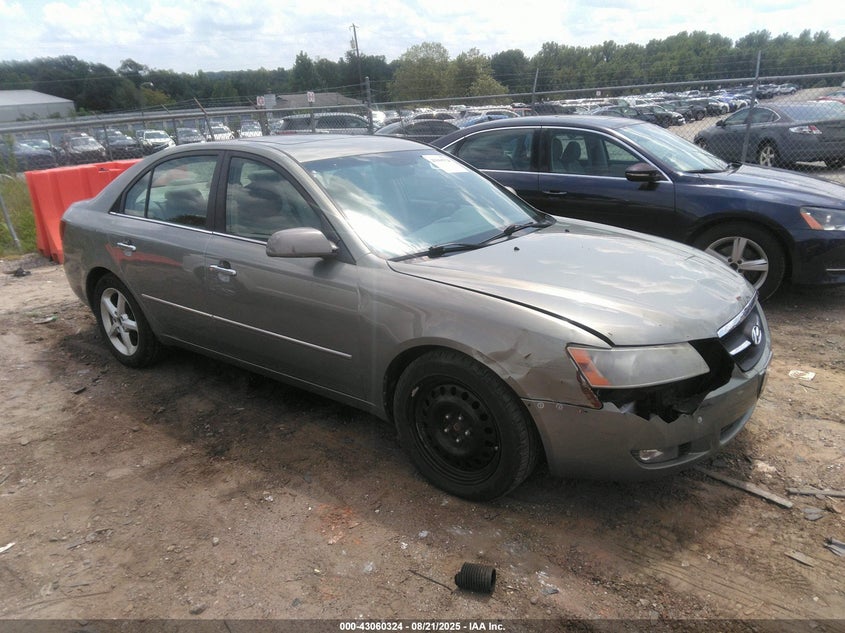 5NPEU46FX8H359870 2008 Hyundai Sonata Limited V6/Se V6 auction photo 1