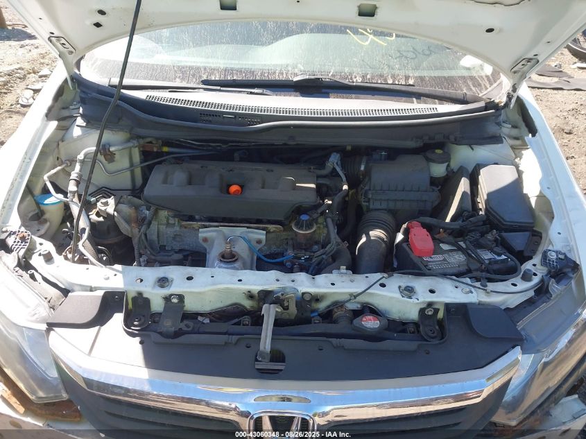 2012 Honda Civic Lx VIN: 2HGFB2F53CH558381 Lot: 43060348