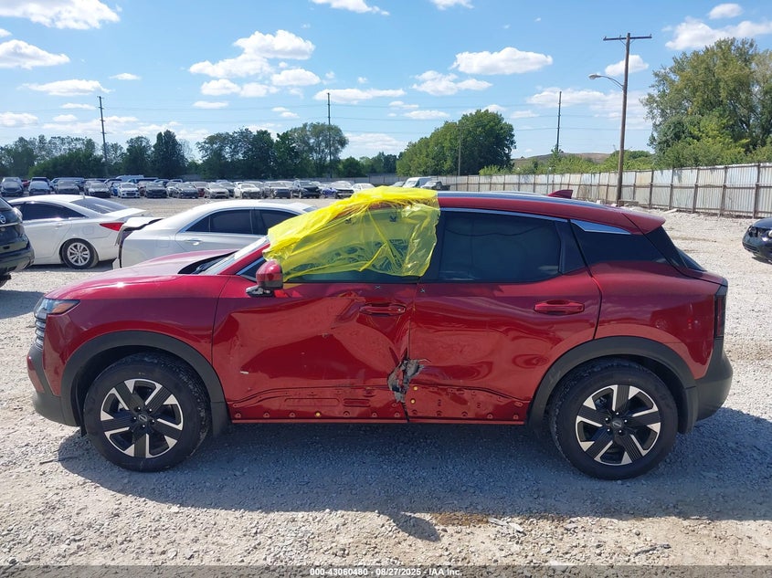2025 Nissan Kicks Sv Intelligent Awd VIN: 3N8AP6CBXSL382046 Lot: 43060480