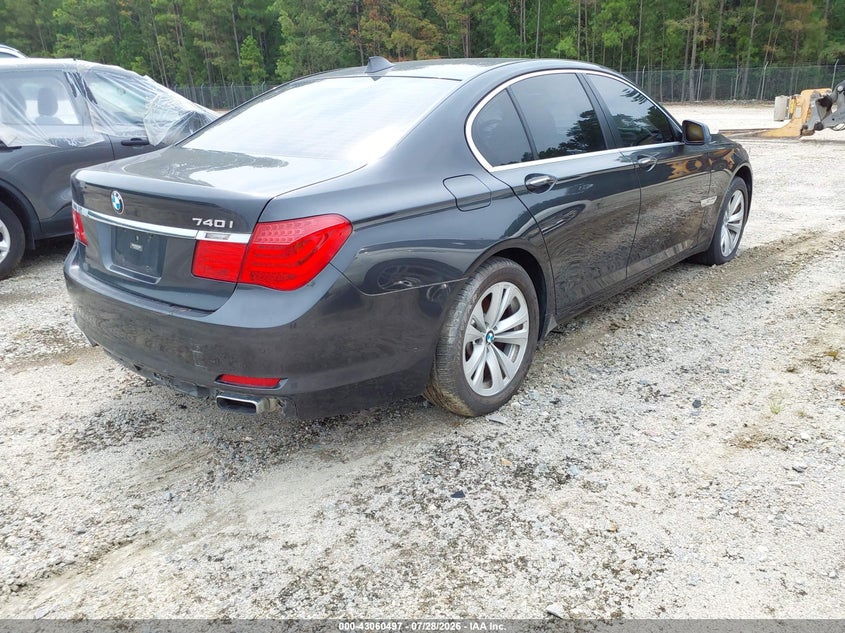 Vin: wbaka4c58cds99316, lot: 43554711, bmw 740i 20124