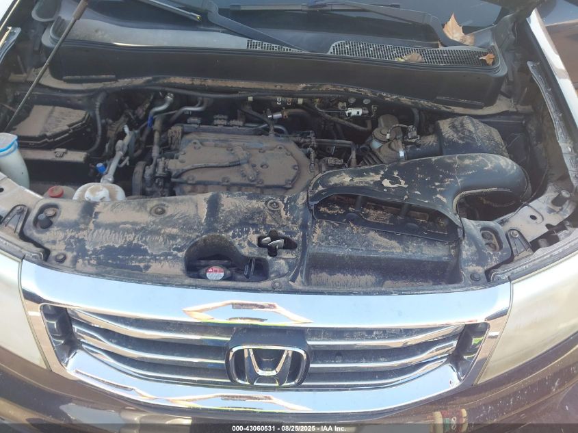 2012 Honda Pilot Ex-L VIN: 5FNYF4H61CB059775 Lot: 43060531