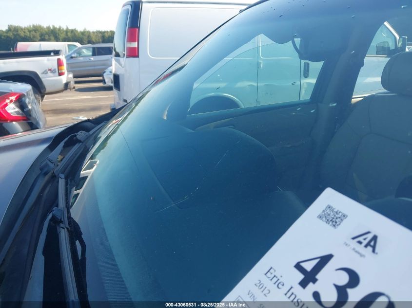 2012 Honda Pilot Ex-L VIN: 5FNYF4H61CB059775 Lot: 43060531