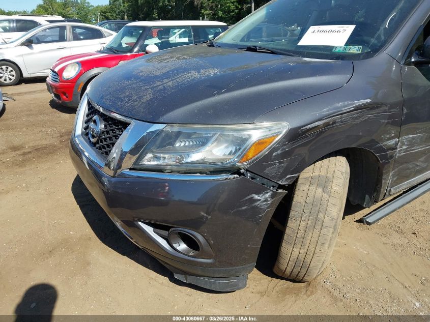 2014 Nissan Pathfinder Sl VIN: 5N1AR2MMXEC639152 Lot: 43060667